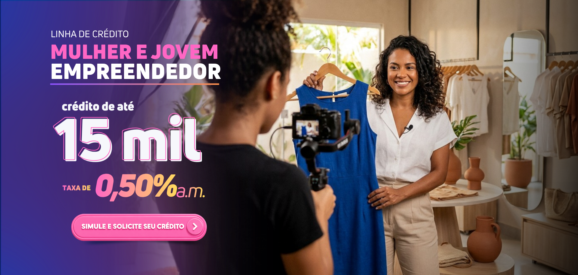 Mulher e Jovem Empreendedor 1